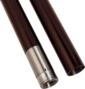 CUSTOM CYCLE ENGINEERING Fork Tubes - 49 mm - 23.75" - Deep Red 716100