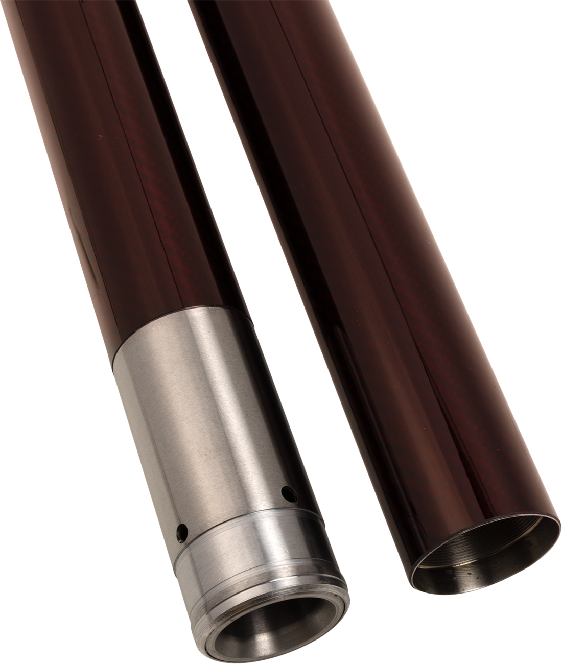 CUSTOM CYCLE ENGINEERING Fork Tubes - 49 mm - 23.875" - Deep Red 716103