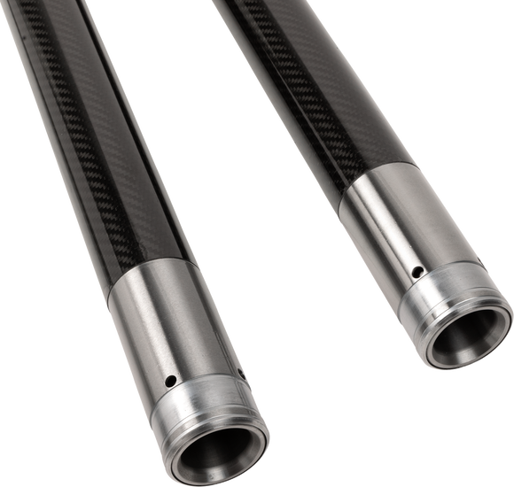 CUSTOM CYCLE ENGINEERING Fork Tubes - 49 mm - 22.875" - Black 716006