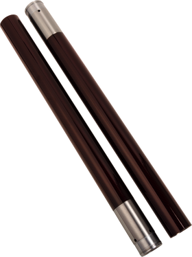 CUSTOM CYCLE ENGINEERING Fork Tubes - 49 mm - 23.875" - Deep Red 716103