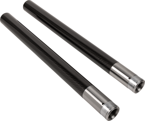 CUSTOM CYCLE ENGINEERING Fork Tubes - 49 mm - 22.875" - Black 716006