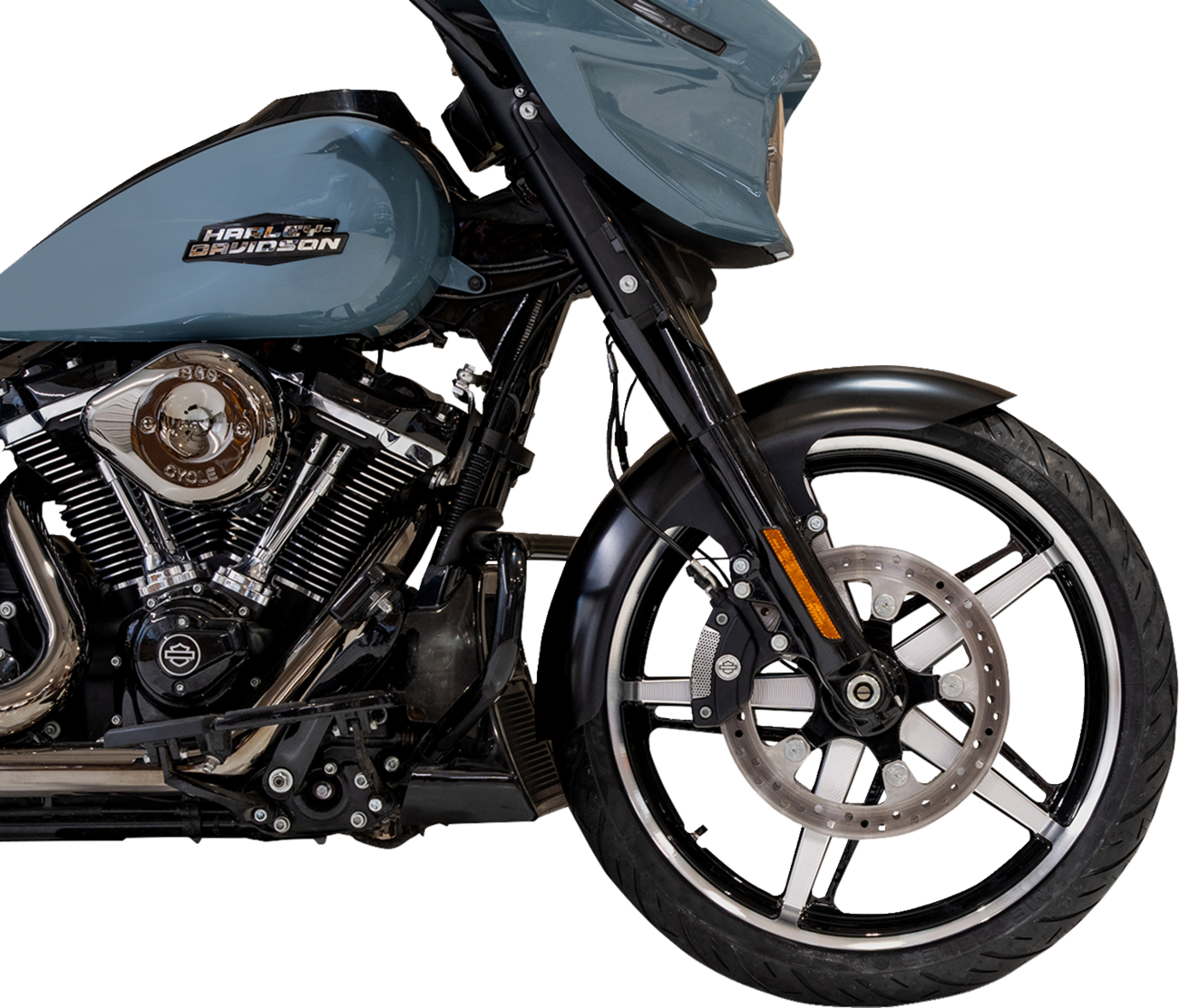 KLOCK WERKS Henry Fender Kit - Front - Black - 21" KWF-01-0321