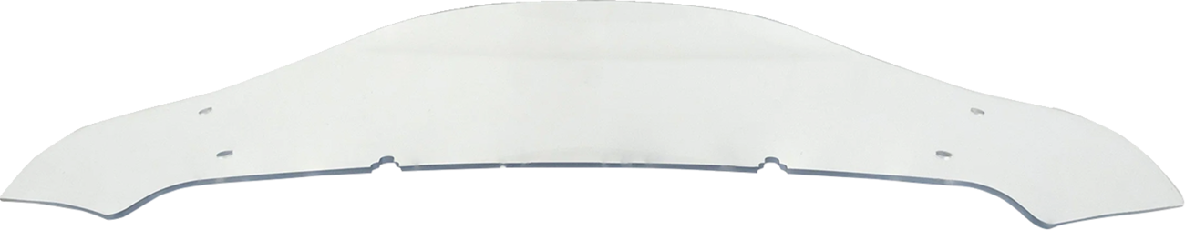 KLOCK WERKS Flare* Windshield - 6-1/2" - Clear - FLHX KWW-01-0722-C