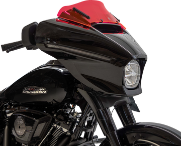 KLOCK WERKS Kolor Flare* Windshield - 6-1/2" - Pink Ice - FLHX KWW-01-0736