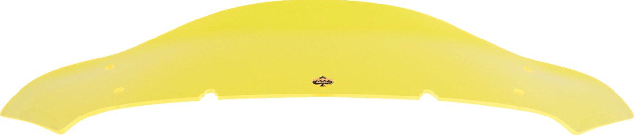 KLOCK WERKS Kolor Flare* Windshield - 6-1/2" - Yellow Ice - FLHX KWW-01-0738