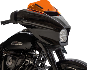 KLOCK WERKS Kolor Flare* Windshield - 6-1/2" - Orange Ice - FLHX KWW-01-0737
