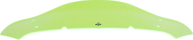 KLOCK WERKS Kolor Flare* Windshield - 6-1/2" - Green Ice - FLHX KWW-01-0739