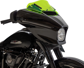 KLOCK WERKS Kolor Flare* Windshield - 6-1/2" - Green Ice - FLHX KWW-01-0739