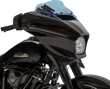 KLOCK WERKS Kolor Flare* Windshield - 6-1/2" - Blue Ice - FLHX KWW-01-0740