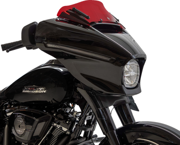KLOCK WERKS Kolor Flare* Windshield - 6-1/2" - Red - FLHX KWW-01-0741