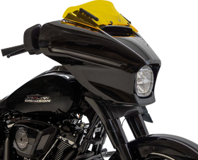 KLOCK WERKS Kolor Flare* Windshield - 6-1/2" - Yellow - FLHX KWW-01-0743