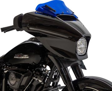 KLOCK WERKS Kolor Flare* Windshield - 6-1/2" - Blue - FLHX KWW-01-0745