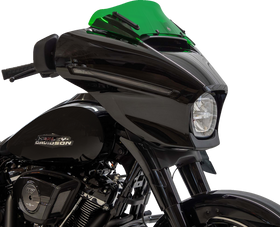 KLOCK WERKS Kolor Flare* Windshield - 6-1/2" - Green - FLHX KWW-01-0744