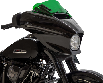 KLOCK WERKS Kolor Flare* Windshield - 6-1/2" - Green - FLHX KWW-01-0744