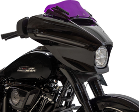 KLOCK WERKS Kolor Flare* Windshield - 6-1/2" - Purple - FLHX KWW-01-0746