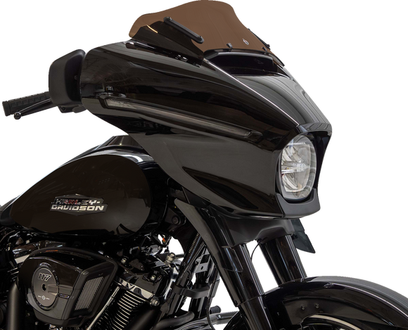KLOCK WERKS Kolor Flare* Windshield - 6-1/2" - Bronze - FLHX KWW-01-0747