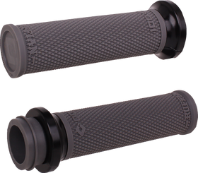 ODI Ruffian Lock-On Street Grips - TBW - Graphite/Black V30HTWH-B