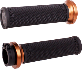 ODI Ruffian Lock-On Street Grips - Cable - Black/Bronze V30HCWB-Z