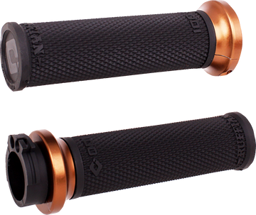 ODI Ruffian Lock-On Street Grips - Cable - Black/Bronze V30HCWB-Z