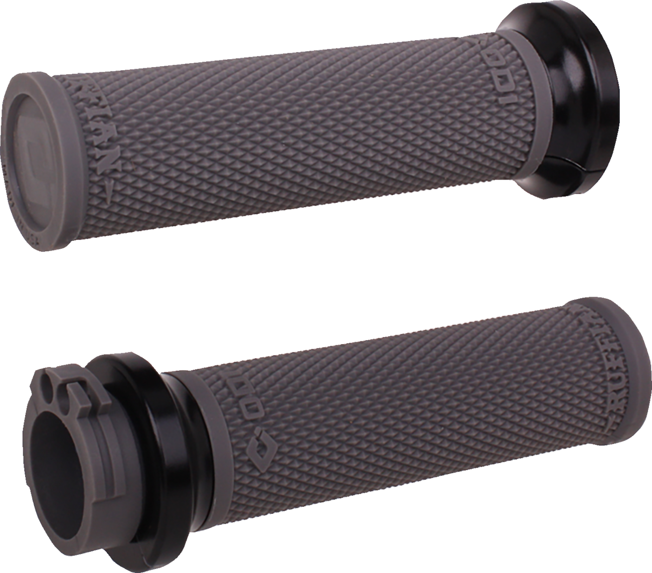 ODI Ruffian Lock-On Street Grips - Cable - Graphite/Black V30HCWH-B