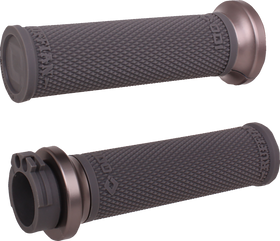 ODI Ruffian Lock-On Street Grips - Cable - Black/Gunmetal V30HCWH-H
