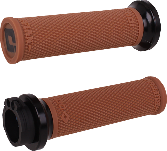 ODI Ruffian Lock-On Street Grips - Cable - Gum/Black V30HCWGR-B