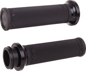 ODI Ruffian Lock-On Street Grips - TBW - Black/Black V30HTWB-B