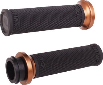 ODI Ruffian Lock-On Street Grips - TBW - Black/Bronze V30HTWB-Z