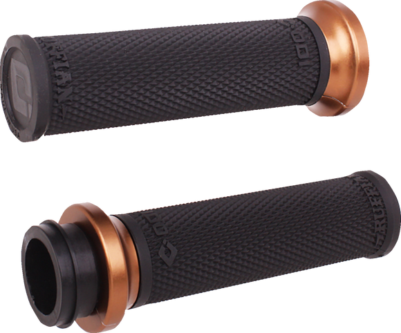 ODI Ruffian Lock-On Street Grips - TBW - Black/Bronze V30HTWB-Z