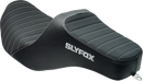 SLYFOX Highnoon Seat - Vinyl - Classic Stitch - Gray Logo - FLH/FLT '23-'24 4704B-SlyFox