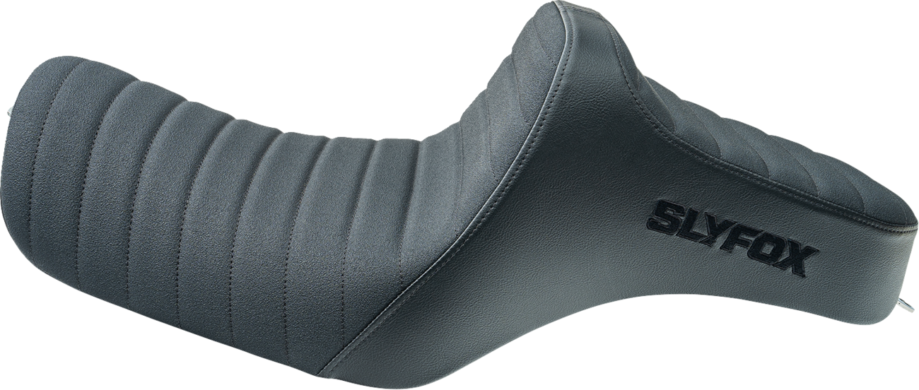 SLYFOX Highnoon Seat - Vinyl - Classic Stitch - Black Logo - XL 4709A-SlyFox