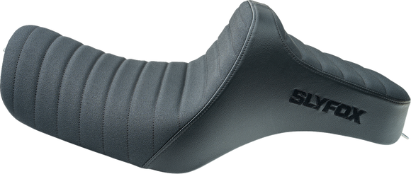 SLYFOX Highnoon Seat - Vinyl - Classic Stitch - Black Logo - XL 4709A-SlyFox