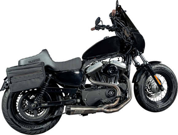 SLYFOX Highnoon Seat - Vinyl - Classic Stitch - Black Logo - XL 4709A-SlyFox