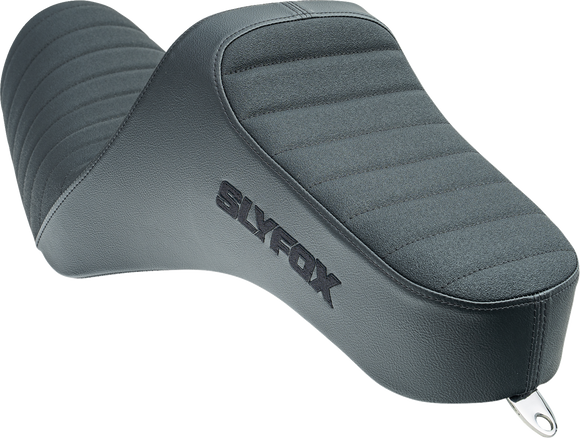 SLYFOX Highnoon Seat - Vinyl - Classic Stitch - Black Logo - XL 4709A-SlyFox