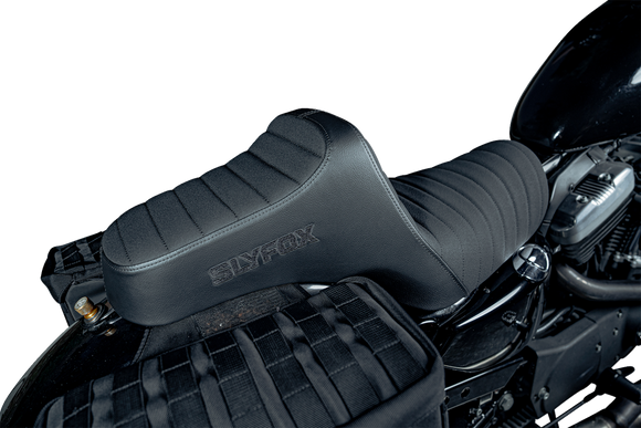 SLYFOX Highnoon Seat - Vinyl - Classic Stitch - Black Logo - XL 4709A-SlyFox