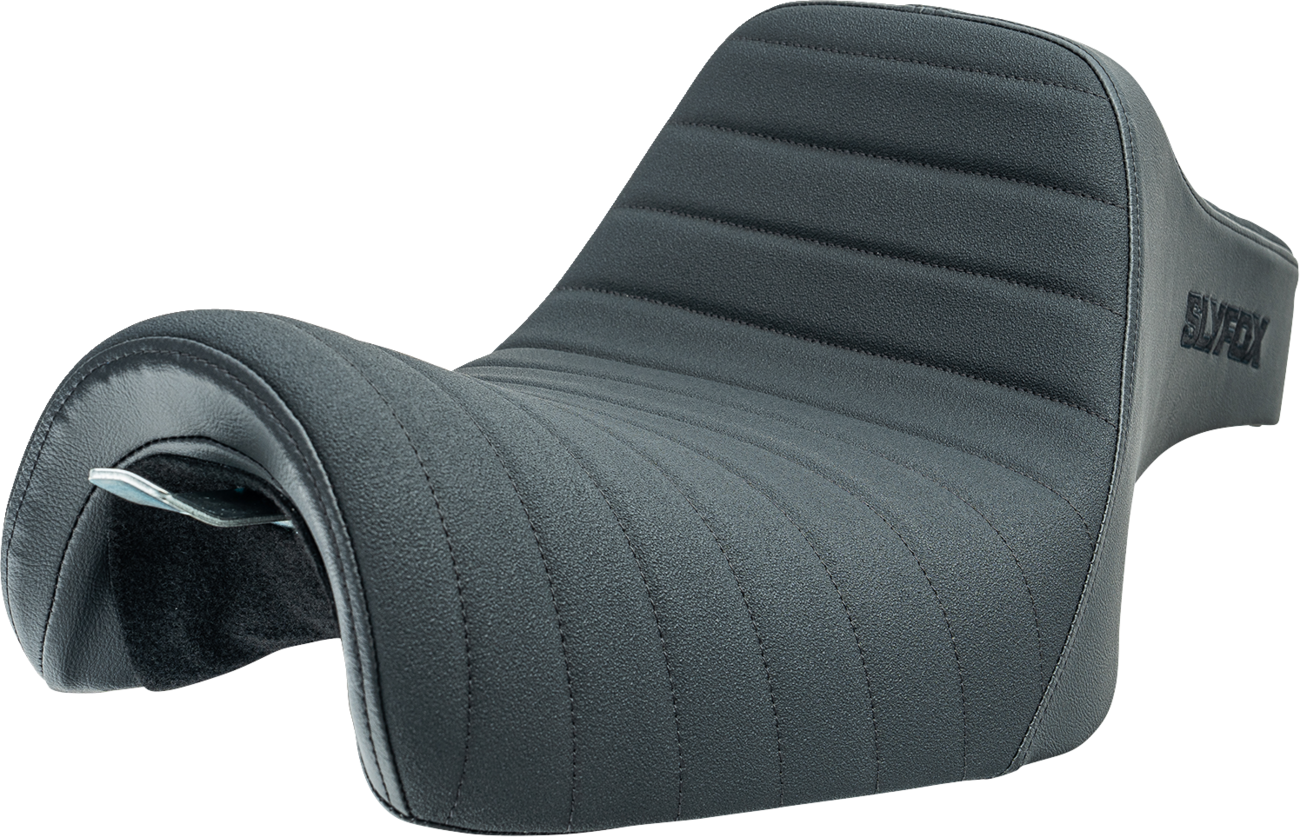 SLYFOX Highnoon Seat - Vinyl - Classic Stitch - Black Logo - XL 4709A-SlyFox