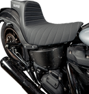 SLYFOX Highnoon Seat - Vinyl - Classic Stitch - Silver Logo - FL/FX '18-'24 4701B-slyfox