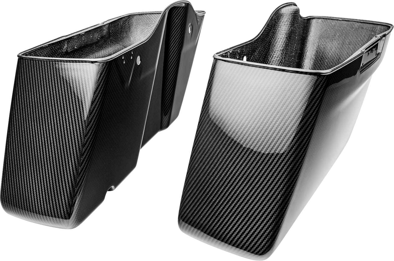 SLYFOX Saddlebag Bottoms - Carbon Gloss - FL '14-'23 1020-SBTC-G