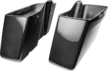 SLYFOX Saddlebag Bottoms - Carbon Gloss - FL '14-'23 1020-SBTC-G