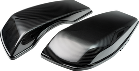 SLYFOX Saddlebag Lids - Carbon Gloss - FL '24 1022-SBLC-G