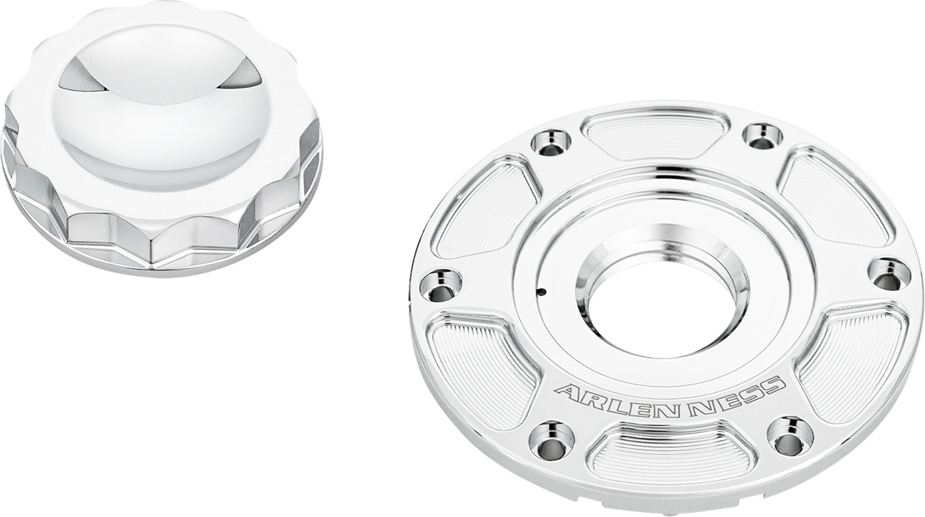 ARLEN NESS 12 Point Gas Cap - Chrome 701-014