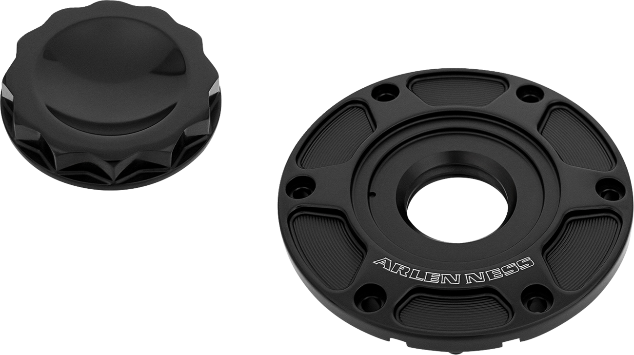ARLEN NESS 12 Point Gas Cap - All Black 701-013