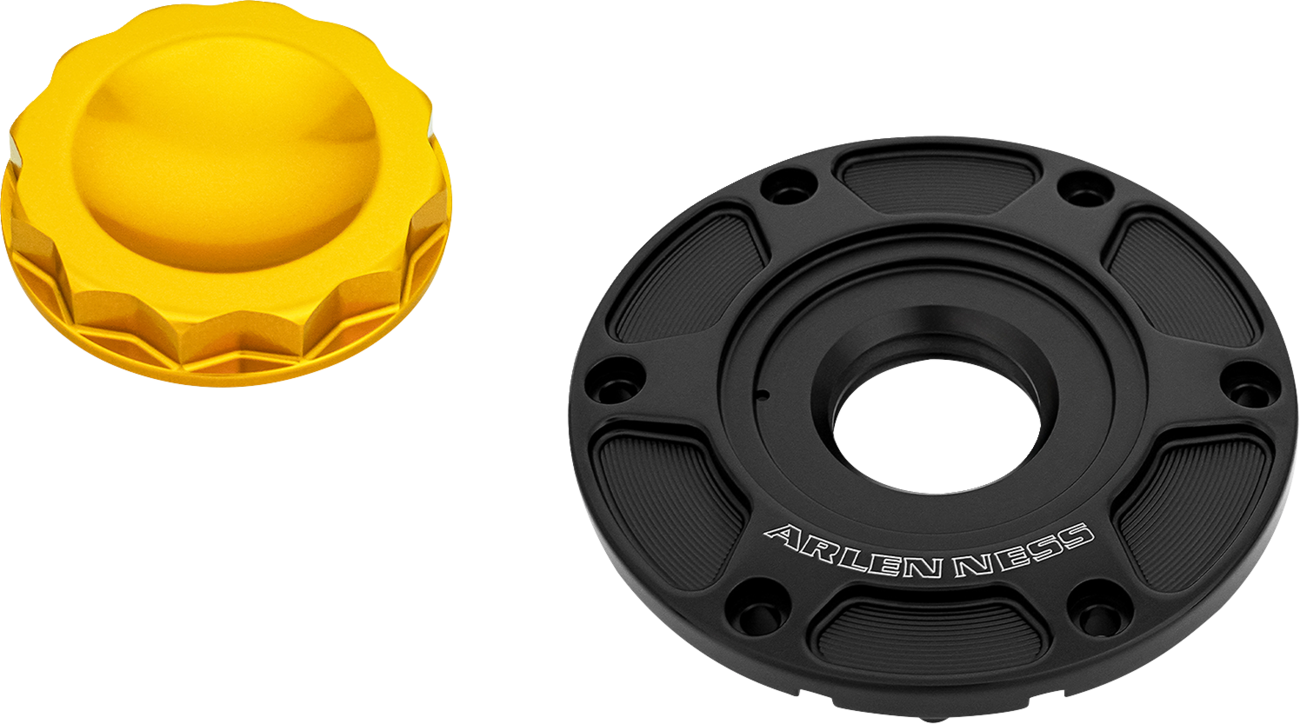 ARLEN NESS 12 Point Gas Cap - Gold 701-016