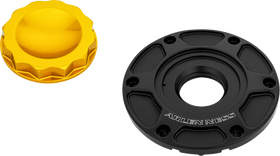 ARLEN NESS 12 Point Gas Cap - Gold 701-016