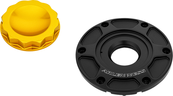 ARLEN NESS 12 Point Gas Cap - Gold 701-016