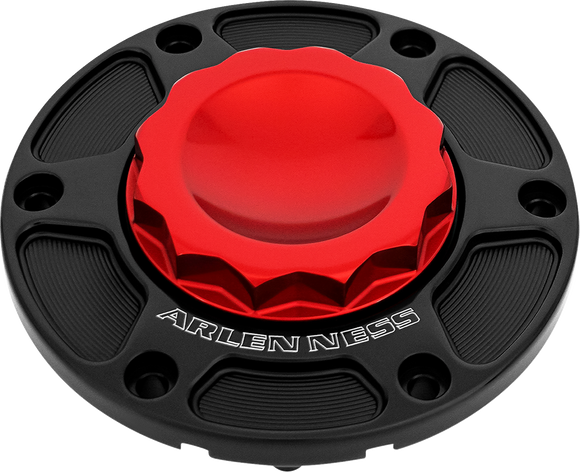 ARLEN NESS 12 Point Gas Cap - Red 701-017