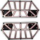 KODLIN USA NXL Floorboards - Black w/ Red Accent K73253-RL