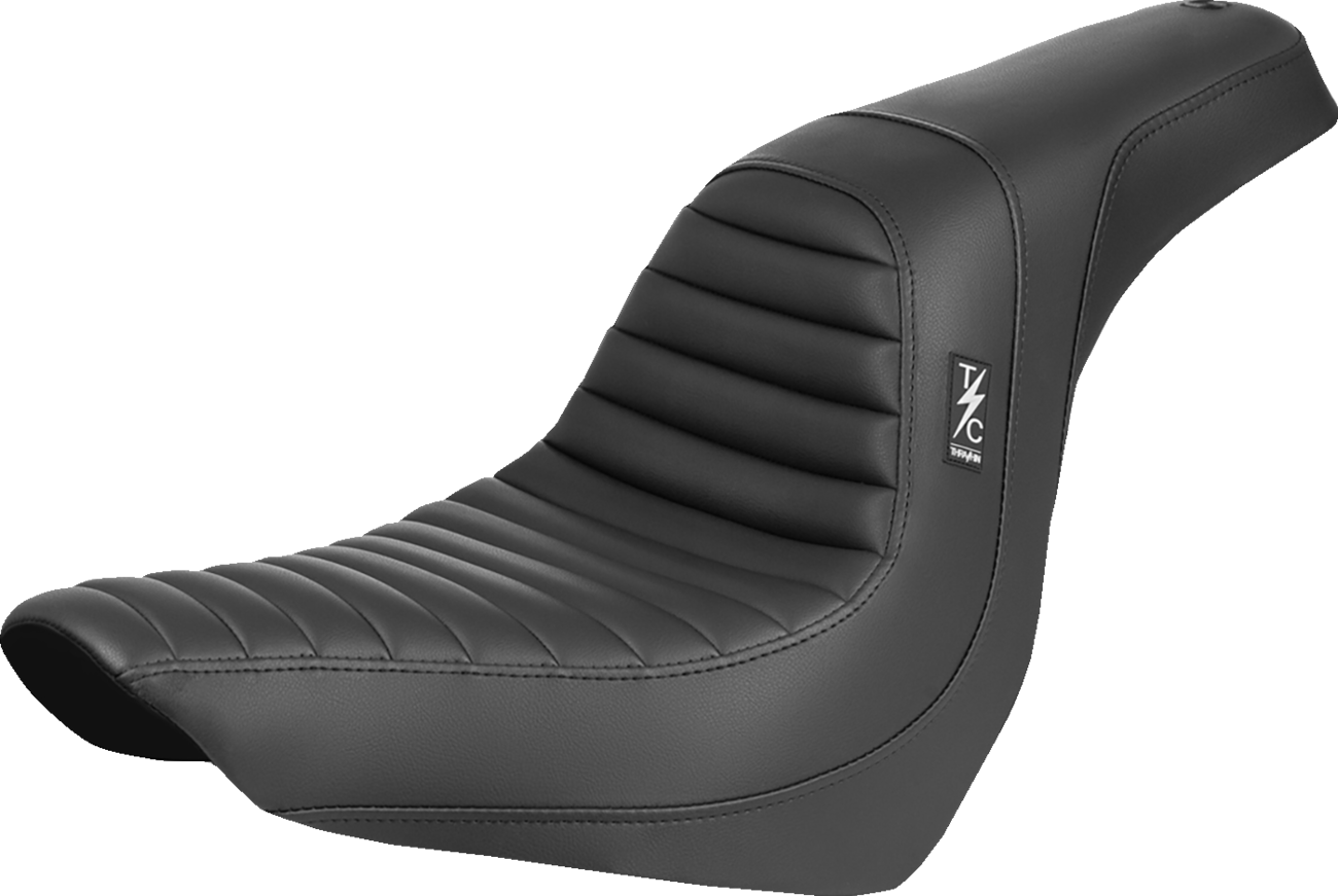 SADDLEMEN Thrashin ' Pro Series Seat - Tuck-n-Roll - FXLR/S/T '18-'25 TS81829T