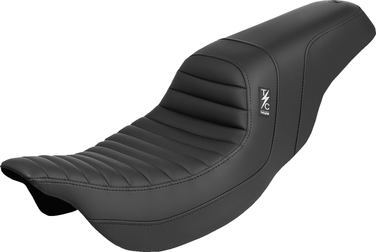 SADDLEMEN Thrashin ' Pro Series Seat - Tuck-n-Roll - FLH/FLT '08-'23 TS80807T