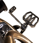 THRASHIN SUPPLY CO. Mini Aggressor Floorboards - Black - Rear TSC-2031-1-D